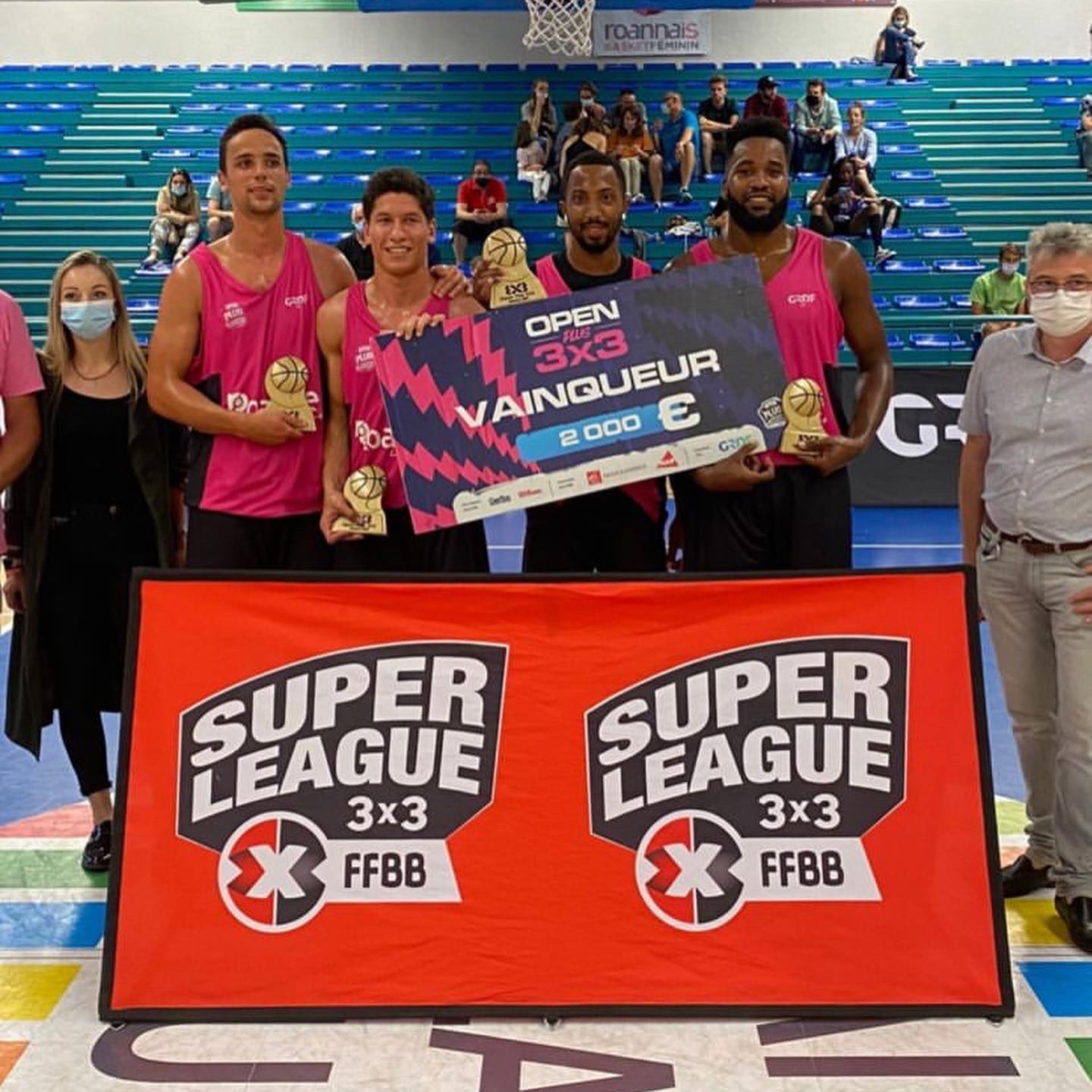 LA SEPA TEAM VAINQUEUR À L’OPEN PLUS DE ROANNE 3X3 !