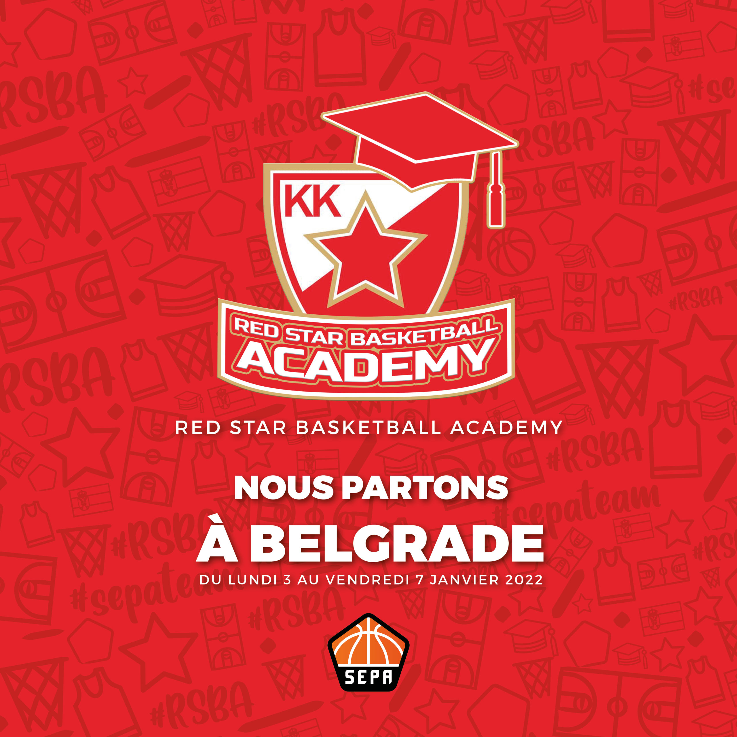 LA RSBA DÉCOLLE POUR BELGRADE