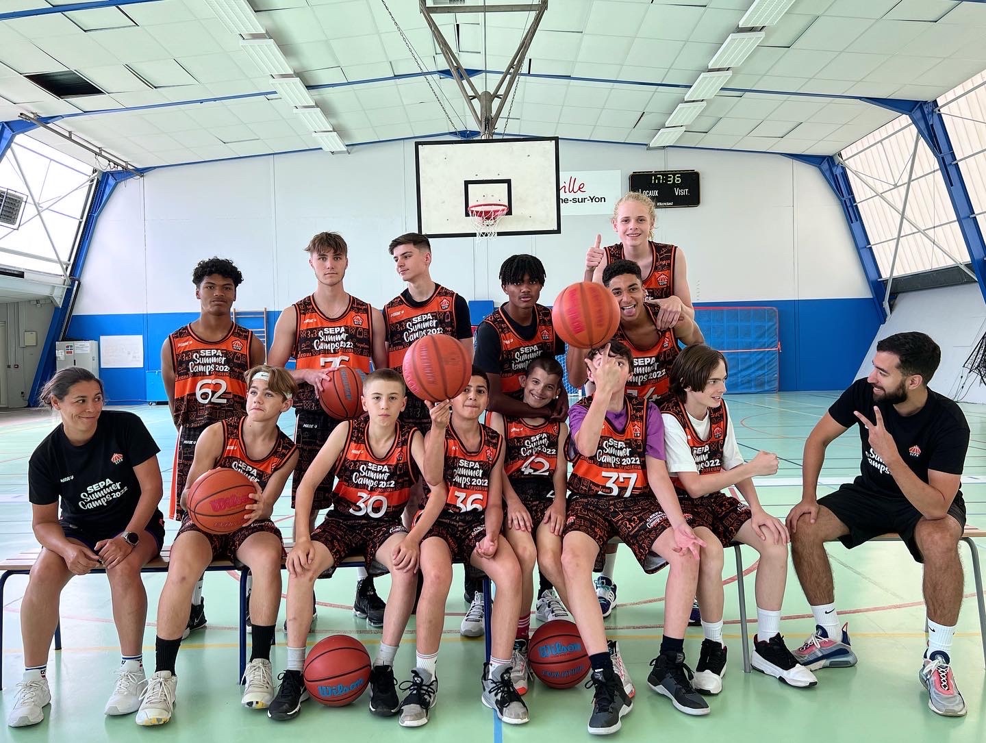 DÉBUT DE LA SEMAINE 1 DES SUMMER CAMPS 2022 !