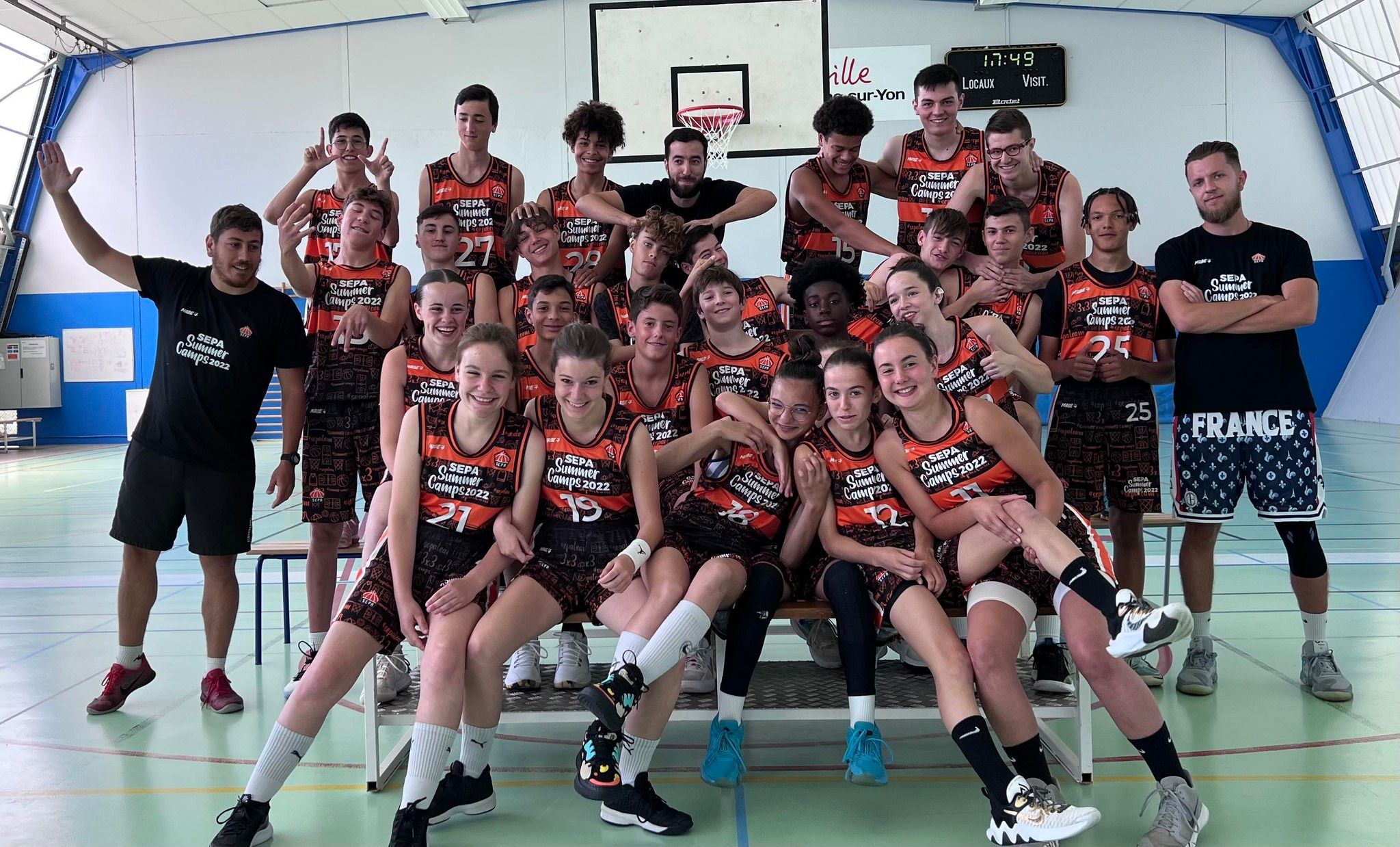 DÉBUT DE LA 2ÈME SEMAINE DE CAMP !