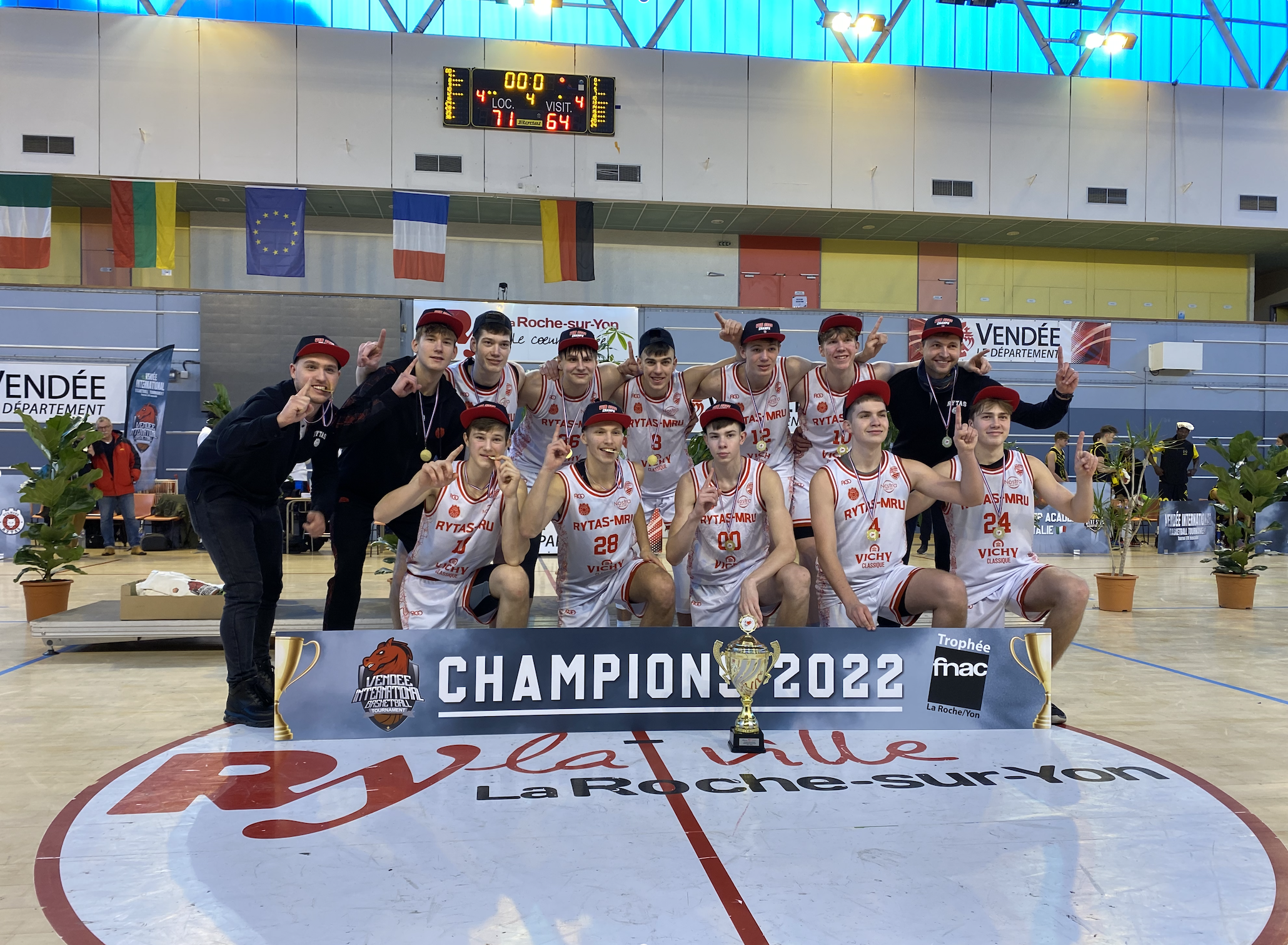 LE VILNIUS RYTAS VAINQUEUR DU VIB 2022