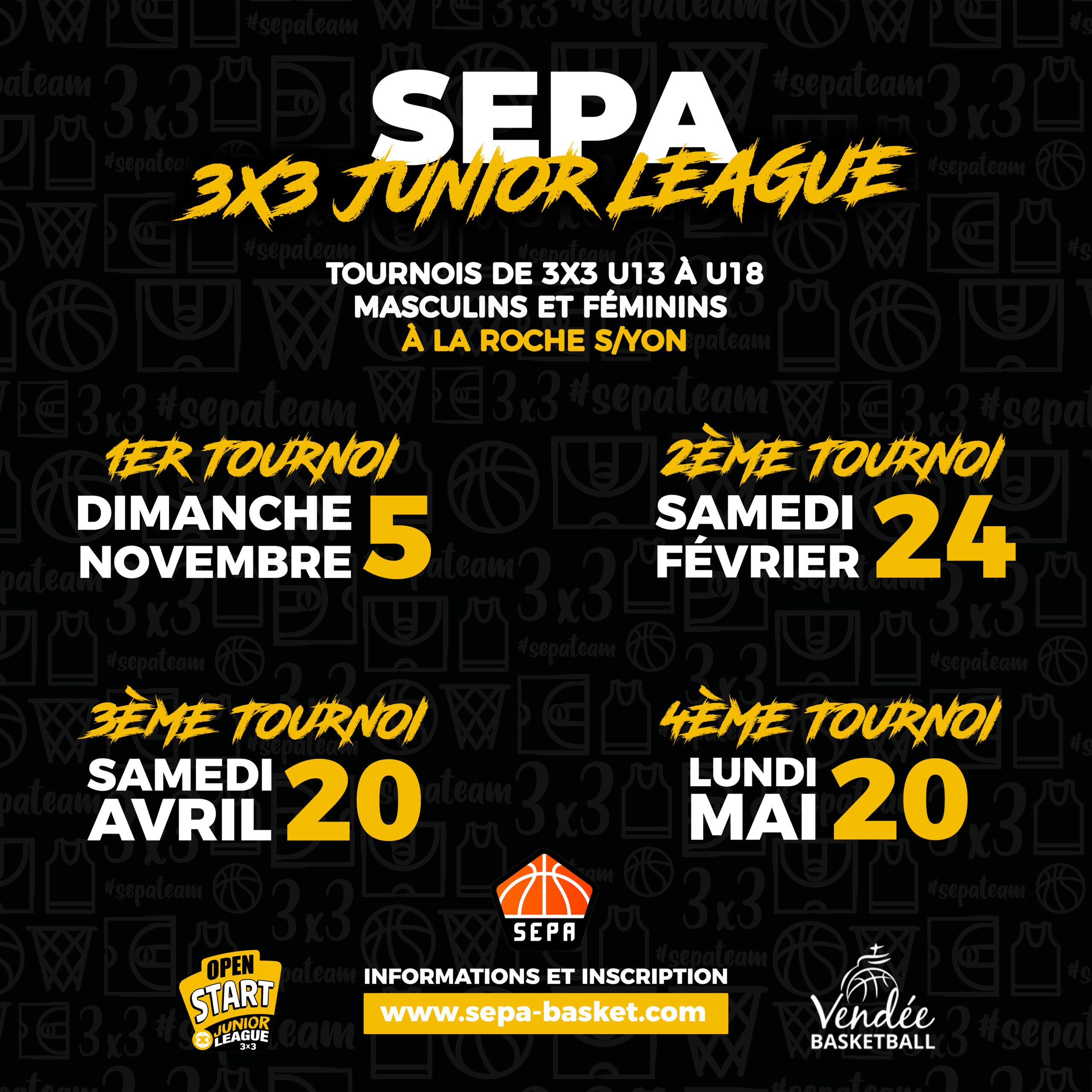 LA SEPA JUNIOR LEAGUE 3X3 IS BACK !