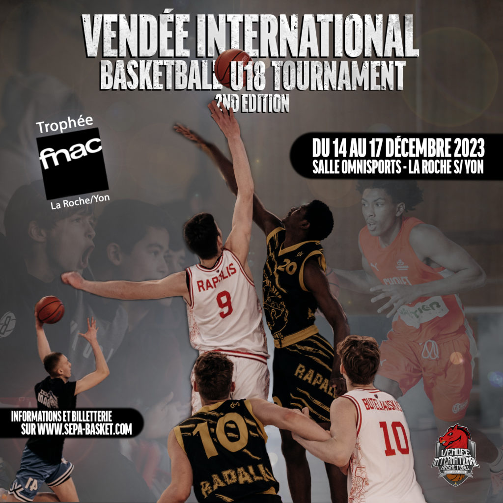 La billetterie pour le Vendée International Basketball Tournament est ouverte