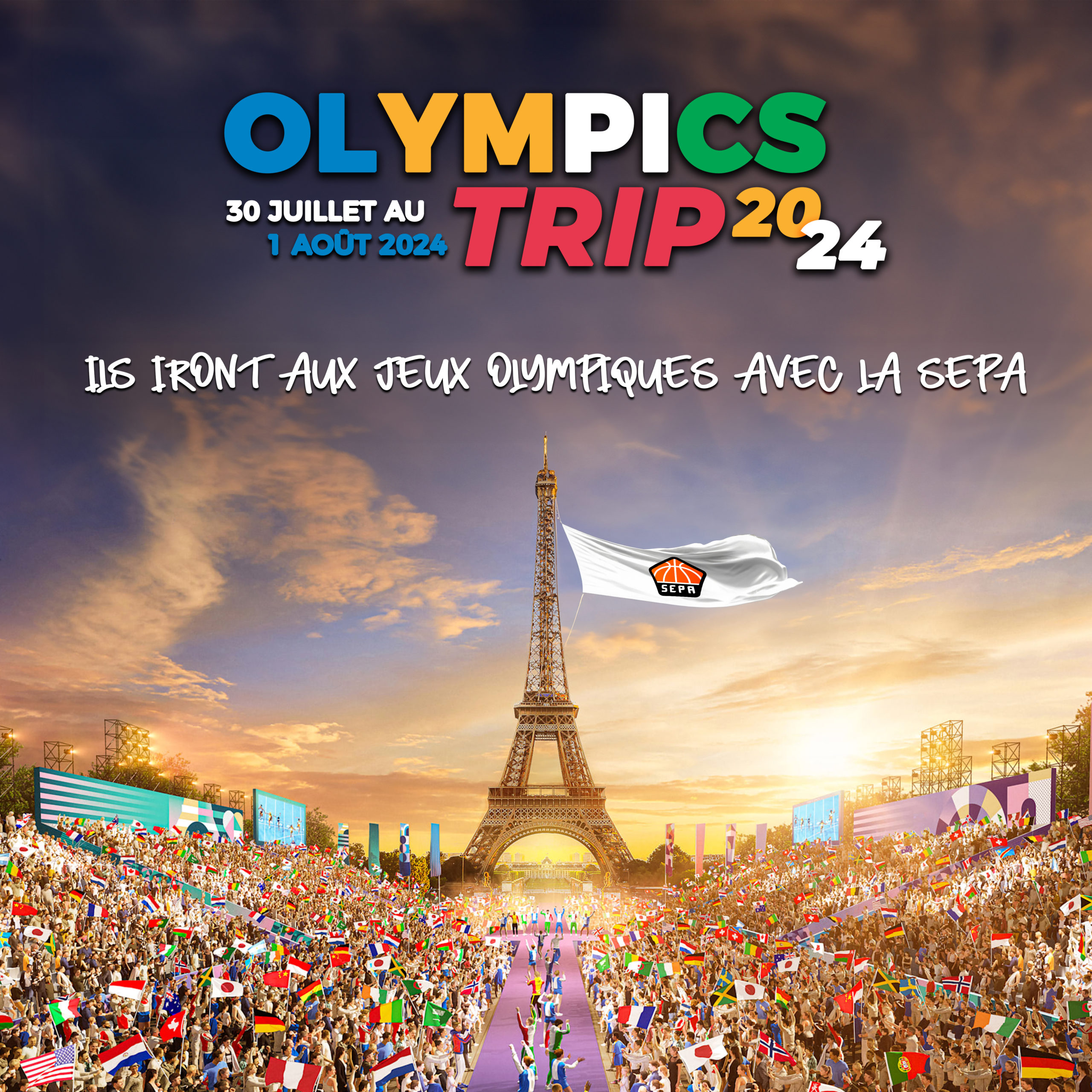 LES JEUX OLYMPIQUES DE PARIS 2024, NOUS VOILÀ ! 🏟️