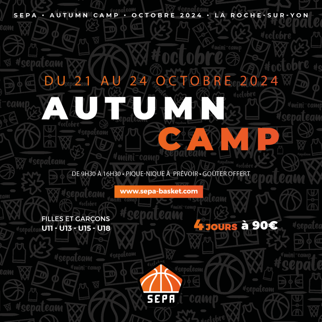 Et c’est parti pour les inscriptions de notre 1er camp de la saison 2024/2025