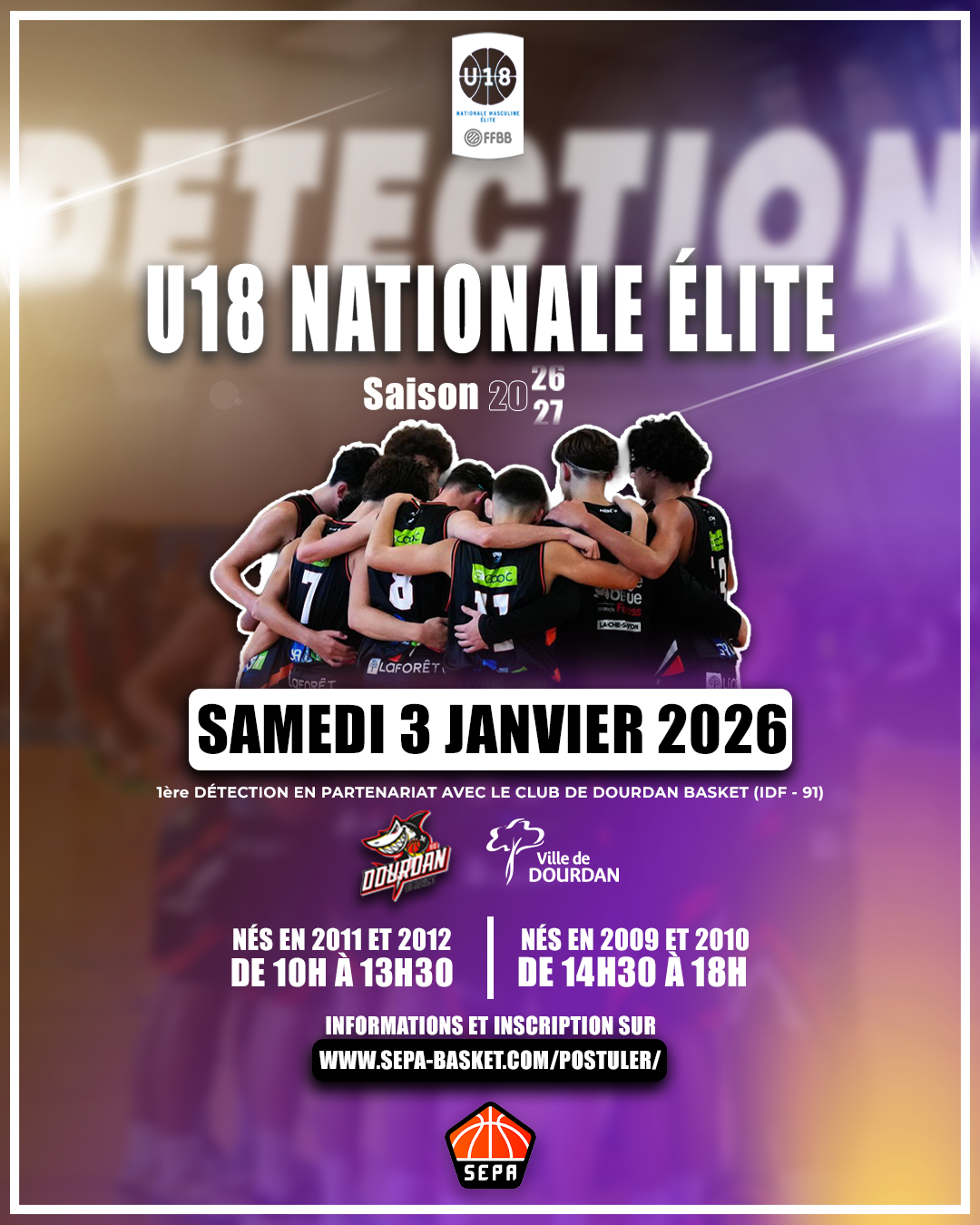 1ÈRE DÉTECTION U18