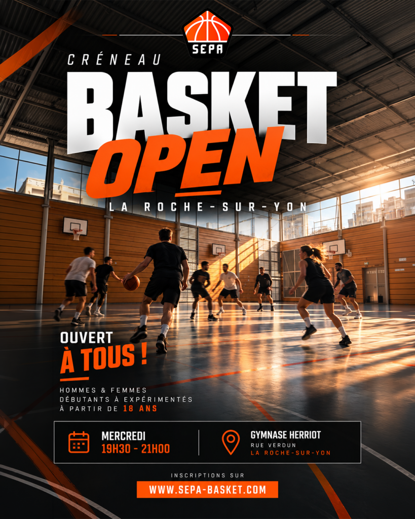 Un créneau qui permet à toute et tous de jouer au basket !
