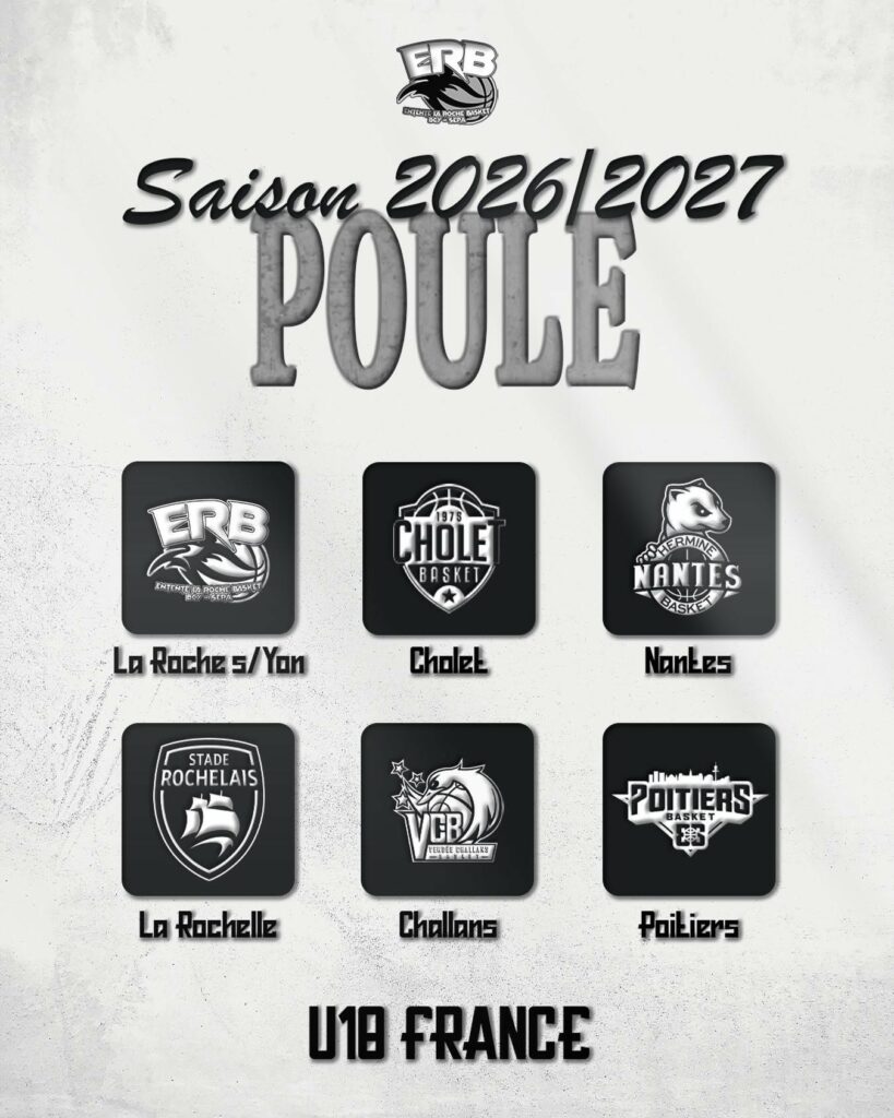 Les U18M1 de l'ERB connaissent désormais leur poule !