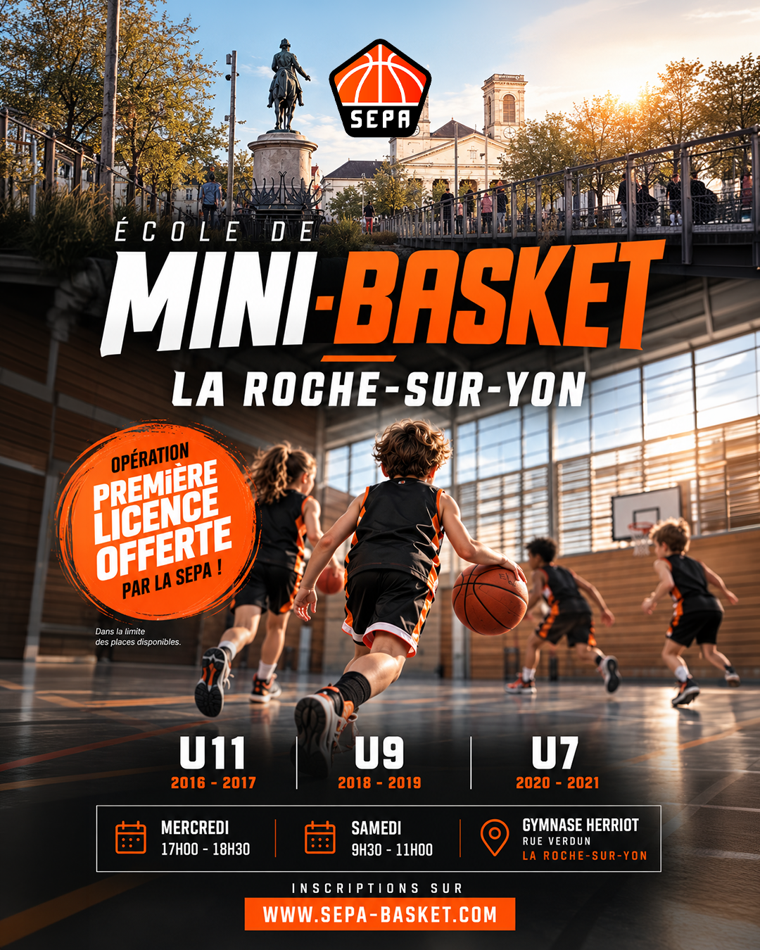 DU MINI-BASKET LA SEPA